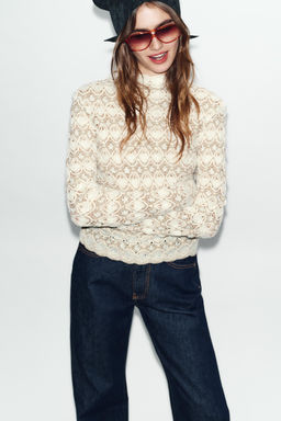 TEXTURED KNIT JUMPER - Zara фото 2