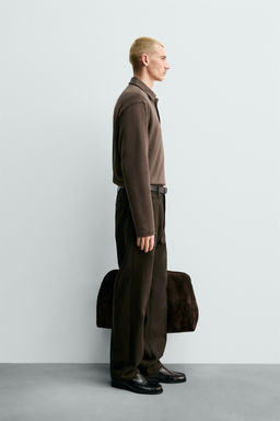 BRUSHED TEXTURED POLO SHIRT ORIGINS - Zara фото 4