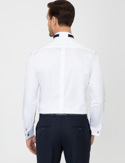 Beyaz Slim Fit Smokin G_mlek