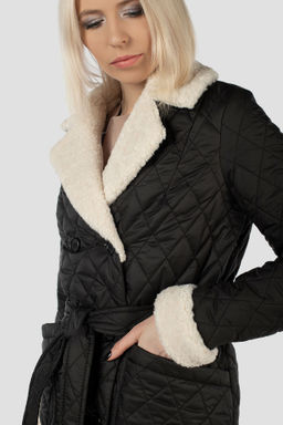 Куртка женская зимняя (пояс) - El podio фото 10