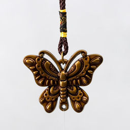 Музыка ветра «Бабочки», металл, 4 трубки, 60 см