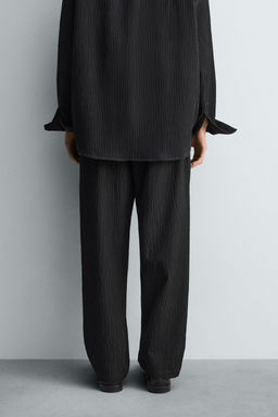 PANTAL?N RELAXED FIT RELIEVE / Gris oscuro - Zara фото 3