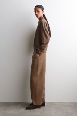 PANTAL?N BARREL LEG DE LANA MERINO - H&m фото 6
