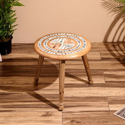 Столик кофейный, 45×45×45 см, манговое дерево