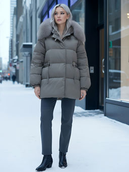 Куртка зимняя с мехом Бренд: Visdeer  фото 25