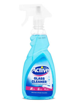 ACTIVE ИРАН ср-во д/мытья стекол, окон и зеркал 500мл Альпийские горы Blue