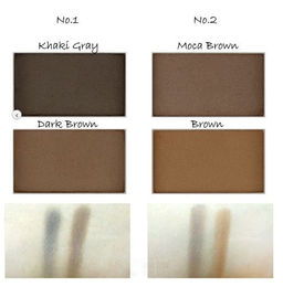 Тени для бровей с экстрактом какао-бобов SKINFOOD Choco Eyebrow Powder Cake 02 Grey Brown, 2.6g(1.3g*2)