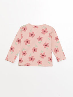 Bisiklet Yaka Uzun Kollu K?z Bebek Pijama ?st - Waikiki фото 2