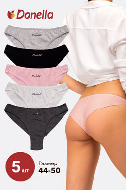 Женские трусы-бразилиана 5 шт. Donella