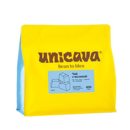 Чай с малиной, тёмный шоколад 60 %