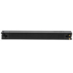 ULB-Q281 20W/4000K BLACK Светильник-прожектор светодиодный трековый. Линейный. 1600 Лм. Белый свет (4000К). Корпус черный. ТМ Volpe