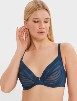 БЮСТГАЛЬТЕР Milavitsa 127630/C26 синий топаз/ нюд