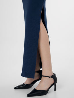 Сарафан макси женский синий - Mark formelle фото 6