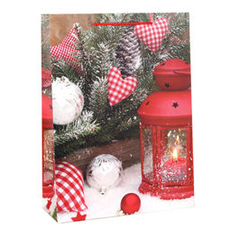 Цена за 12 шт. Пакет подарочный 31х42х12см / 5383ХL /уп 12/300/Новый год - ГалеонТрейд фото 9