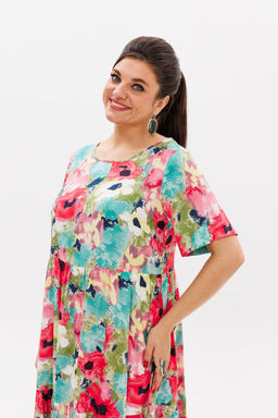 Платье ANELLI 1408 цветочный сон  фото 8