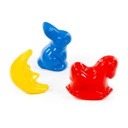 Формочки (заяц + лошадка + месяц) - Полесье фото 5