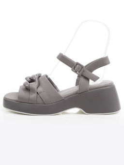 08-XL693-9 GRAY Босоножки женские (натуральная кожа)