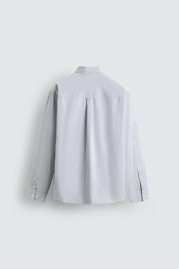 CAMISA POPEL?N CUADROS / Celeste - Zara фото 8