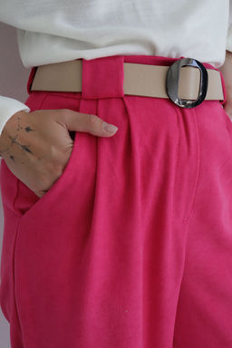 10549 Брюки-палаццо розовые - Martichelli фото 9