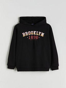 Kap??onlu Erkek ?ocuk Sweatshirt