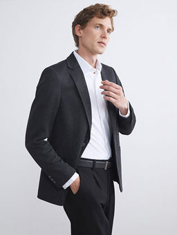 Dar Kal?p Erkek Blazer Ceket