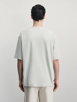 Футболка с вышивкой на груди / Zarina  фото 5