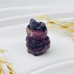Фигурка "Сова" из Флюорита