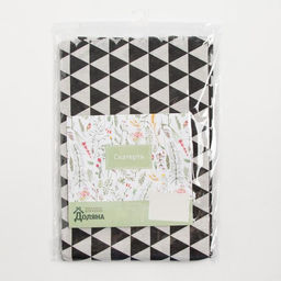 Скатерть Доляна Треугольники 145х1453см,100%пэ, рогожка 130 гр/м  фото 4