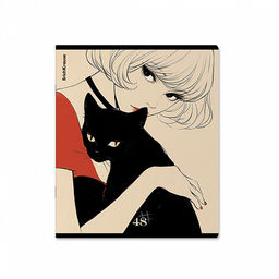 Цена за 5 шт. Тетрадь общая ученическая ErichKrause Elegant Style, 48 листов, матовая ламинация, клетка_MIX-PACK  фото 3