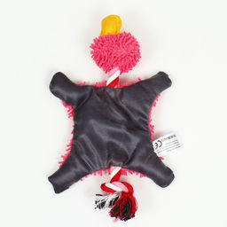 Игрушка текстильная Косматая утка , 32 х 19 см, фиолетовая - Пижон фото 3