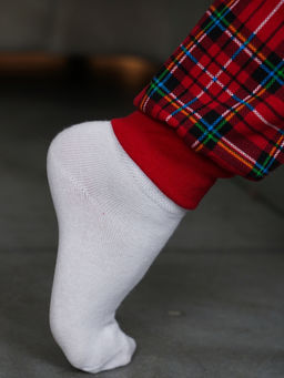 Пижама  унисекс детская футер 2-х нитка набивной начес (хлопок 100%) арт.1087-1,красно-серая - Binita фото 10