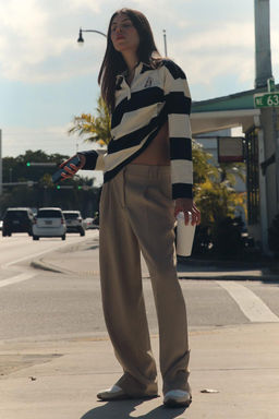 STRIPED POLO SHIRT - Zara фото 2