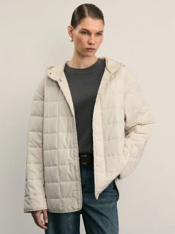 Куртка стеганая с капюшоном / Zarina