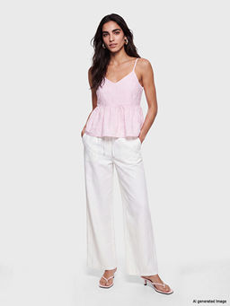 ?p Ask?l? Brode Peplum Bluz - Waikiki фото 2