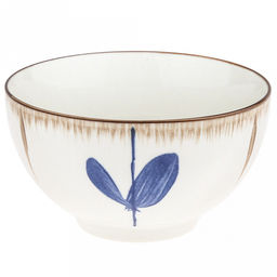 "Навия" Пиала фарфоровая 330мл, д11,4х6,4см, с деколью, отводка (Китай)