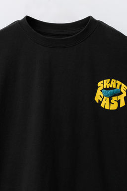 SKATE RAISED T-SHIRT - Zara фото 9