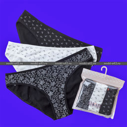 Цена за 3 шт. Трусы женские DOMINANT Турция Неделька - 3 шт. арт. 35000-424 M (44) фото 2