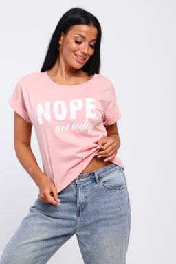 Футболка с надписью Nope, not today, Арт. 804