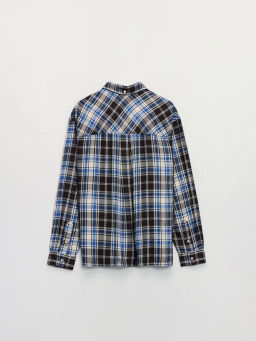 Фланелевая рубашка в клетку / Zarina