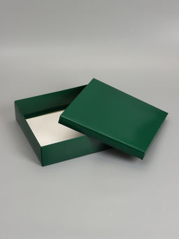 Цена за 5 шт. Коробка складная, крышка-дно, армейский зелёный, 30 х 30 х 8 см