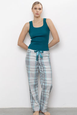 Брюки свободного прилегания 6711W-50069.1H-026т - Almando melado фото 4