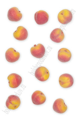 Муляж декоративный персик, SF-1238 (100 шт)