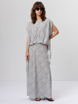 Платье женское 12621-35086 white/black