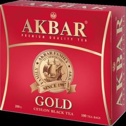 AKBAR. Gold карт.пачка, 100 пак.