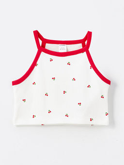 Bisiklet Yaka Bask?l? K?z Bebek Atlet - Waikiki фото 2