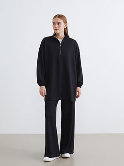 Soft Touch Oversize Kad?n Sweatshirt Tunik