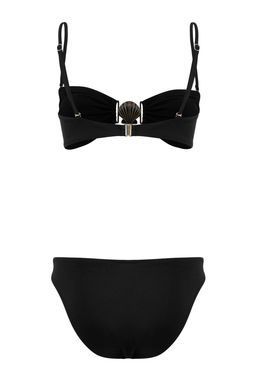 Soyut Desenli Aksesuarl? Straplez Bikini Tak?m? TBESS26BT00005 - Trendyolmilla фото 12