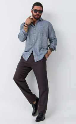 Брюки F511-0891 d.grey
