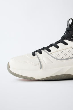 SPORTY HIGH-TOP SNEAKERS