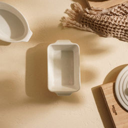 Форма для выпечки SL Home «Санторини», 250 мл, 15.8×9.2×4.5 см, жаропрочная керамика, белая